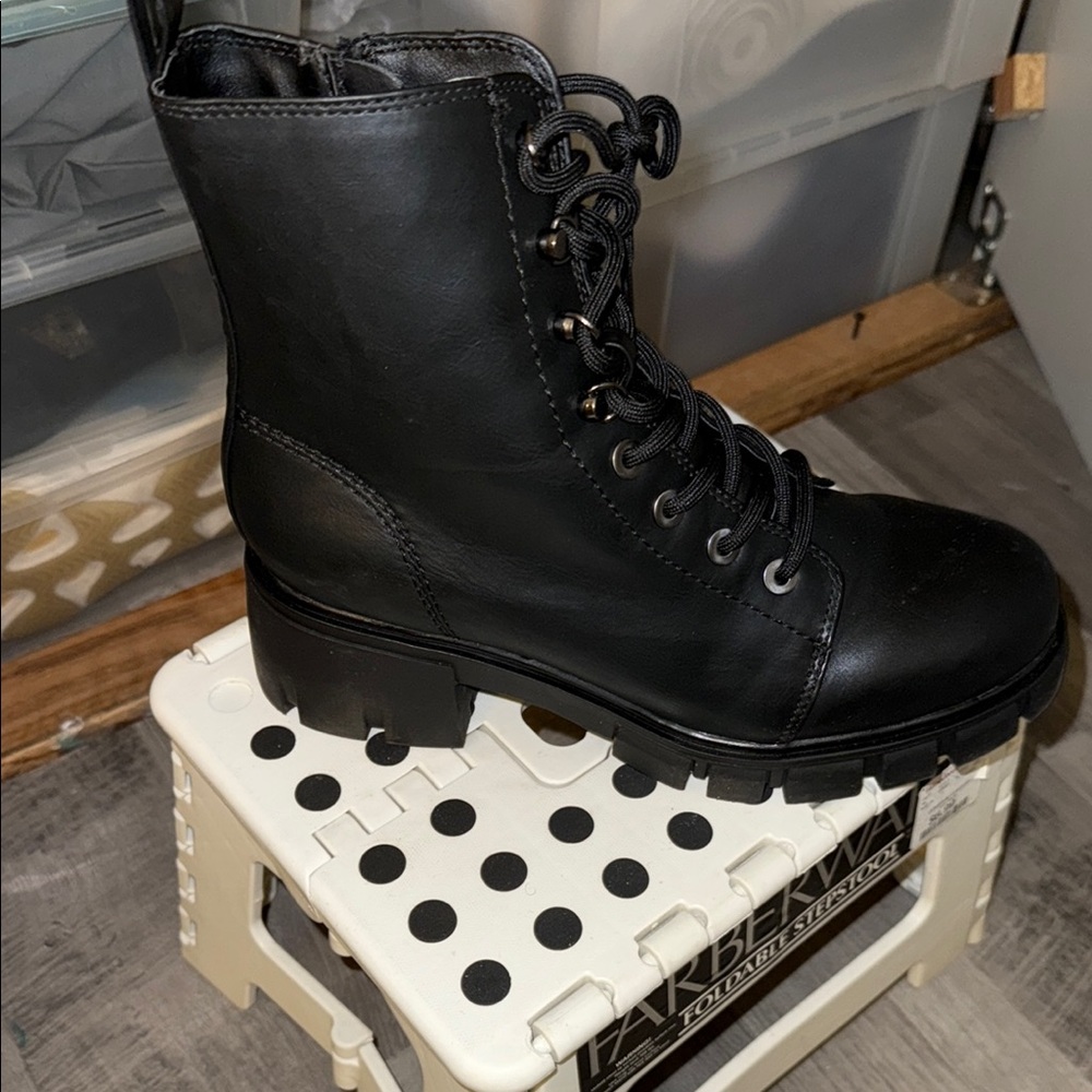 MIA Black Combat Boots